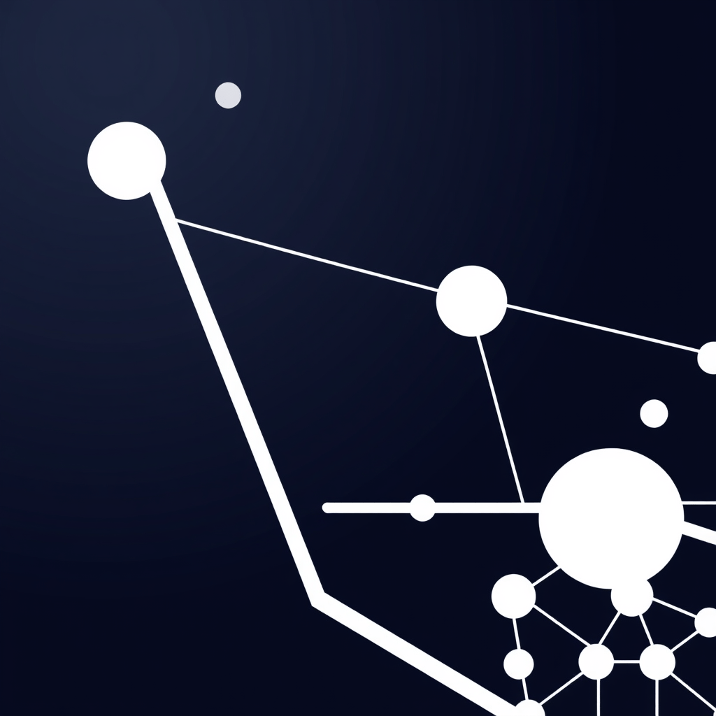AI agent network visualization